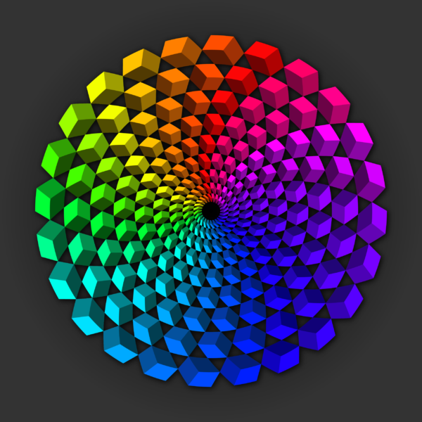 Rainbow Cubes